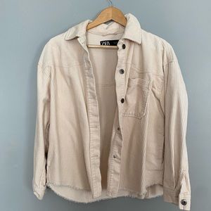 Zara Corduroy Shacket